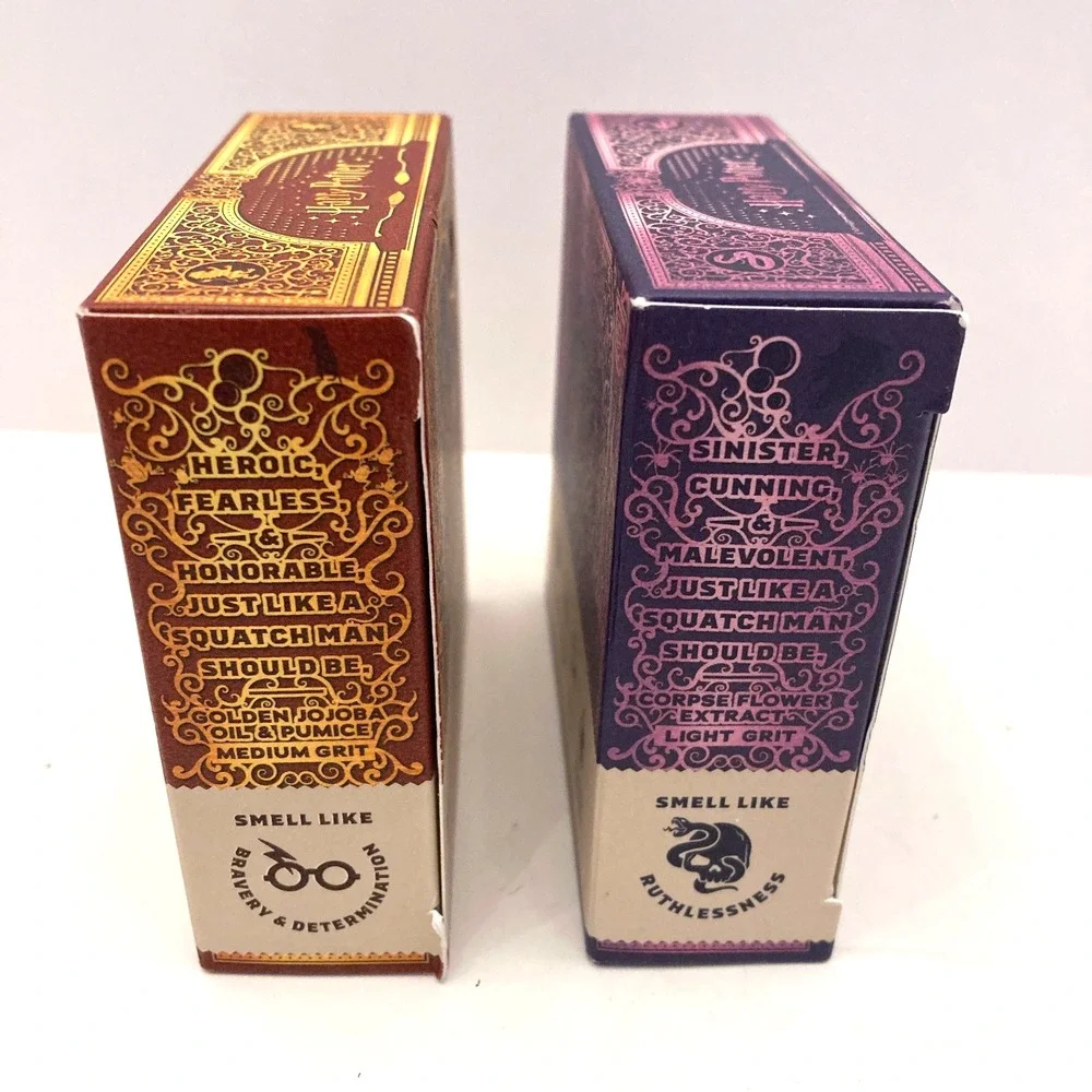 Dr Squatch Harry Potter The Chosen One & Voldemort You Know Who Natural Soap Set